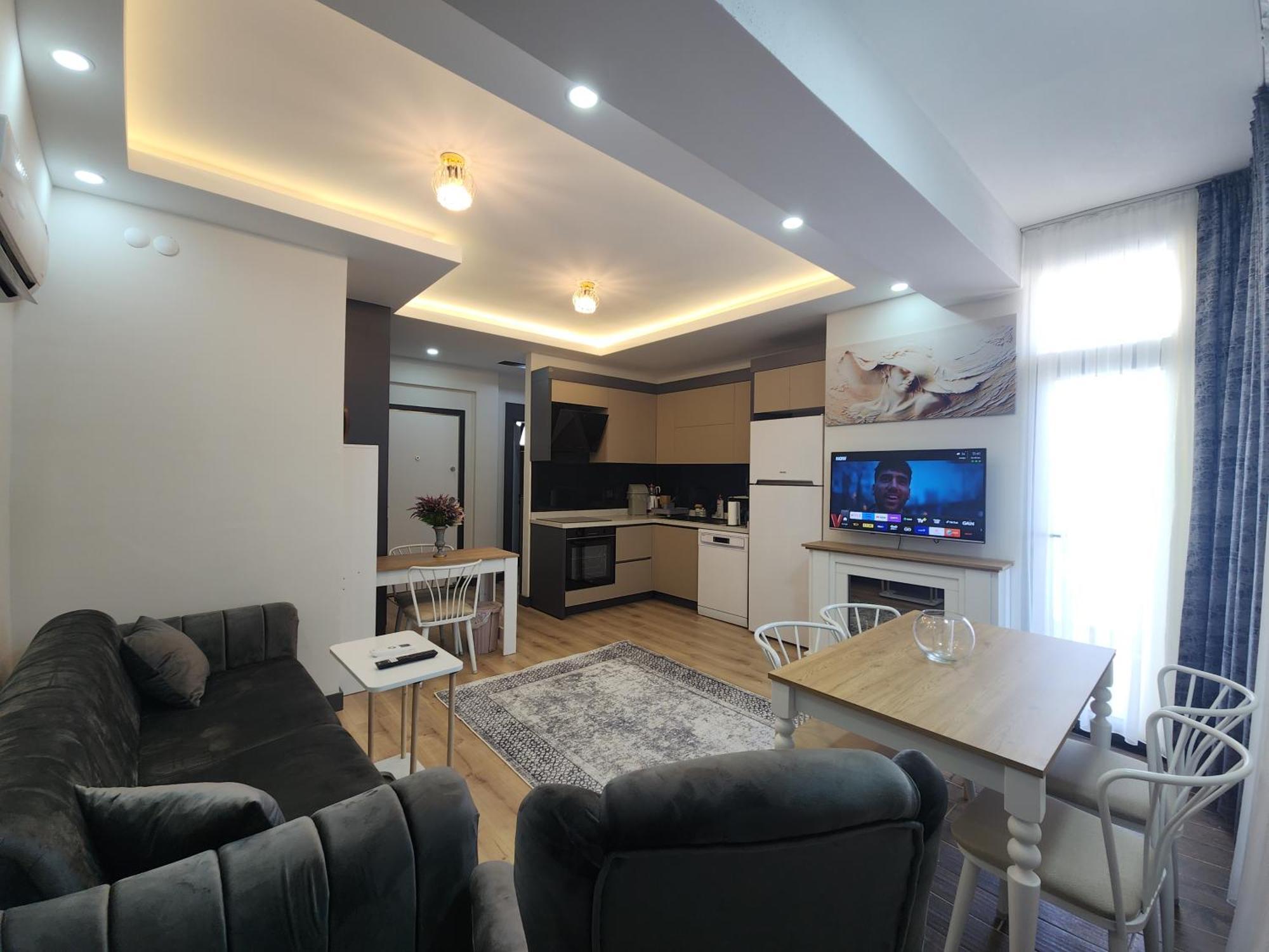 Appartement Wind Luxury 2 à Aksu  Extérieur photo