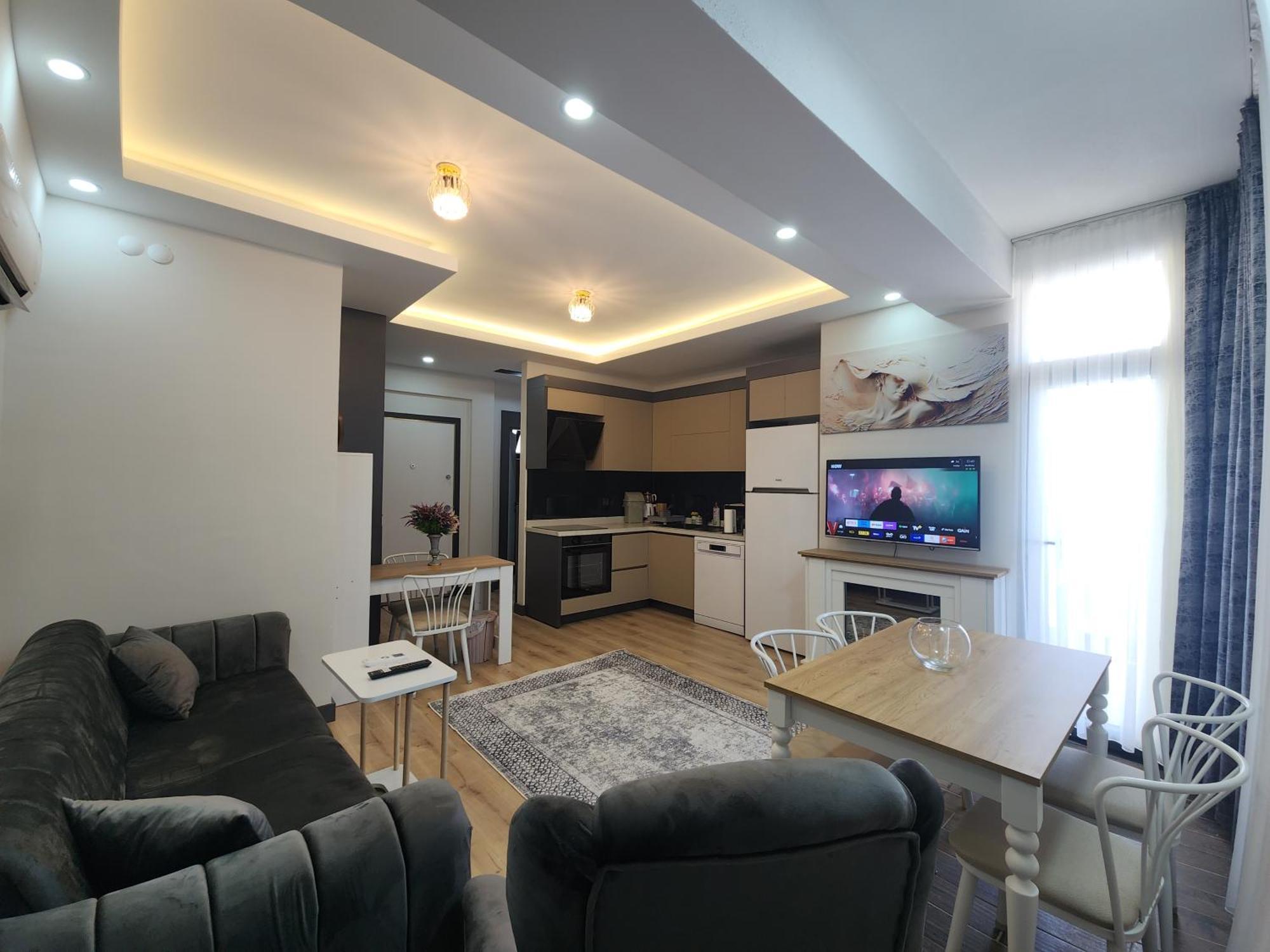 Appartement Wind Luxury 2 à Aksu  Extérieur photo